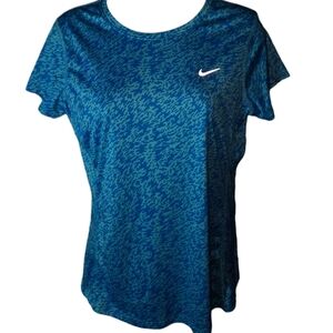Nike Dri-Fit Running Reflective Speckled Short Sleeve Top